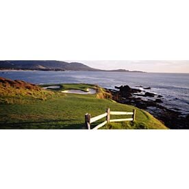 7th at Pebble Beach Golf Links Wallpaper Wall Mural