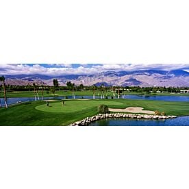 Palm Springs Golf Course Wallpaper Wall Mural