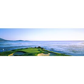 Pebble Beach Sand Traps Wallpaper Wall Mural