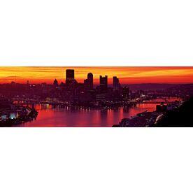 Three Rivers Pittsburgh Dawn 8951 Wallpaper Wall Mural