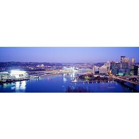 Pittsburgh Sunset 4830 Wallpaper Wall Mural