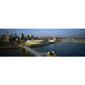 Roebling Bridge Cincinnati 4976 Wallpaper Wall Mural