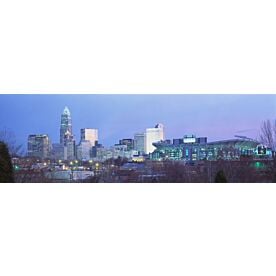 Charlotte NC Skyline 5922 Wallpaper Wall Mural