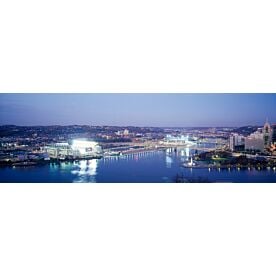 Pittsburgh Skyline 1505 Wallpaper Wall Mural