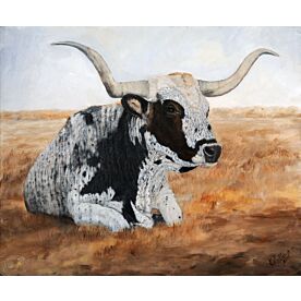 Longhorn Feeling Peaceful I