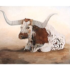 Longhorn Feeling Peaceful II