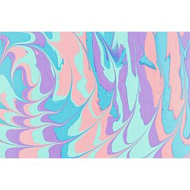 70s Pastel Marbling