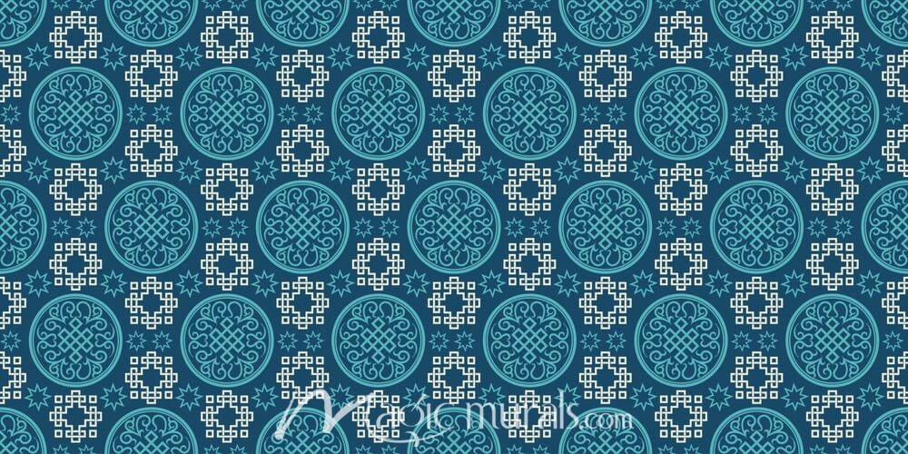 Geometric Seamless Pattern 7649 Wallpaper Wall Mural