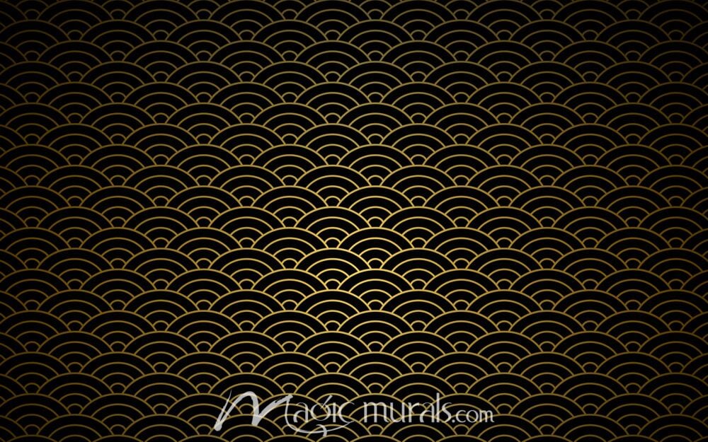 Geometric Semicircle Pattern 3398 Wallpaper Wall Mural