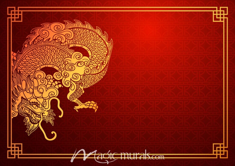 Crouching Dragon Wallpaper 0345 Wallpaper Wall Mural