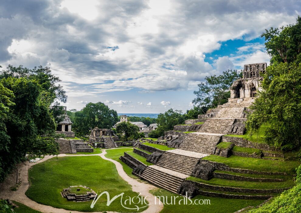 Temples of the Cross Palenque 2527 Wallpaper Wall Mural