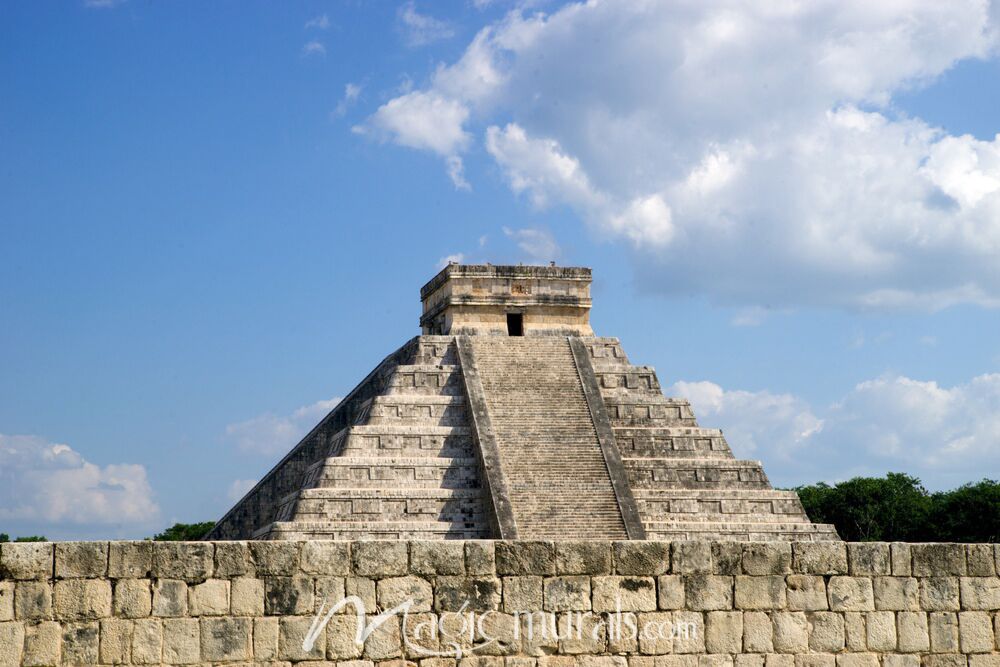 Chichen Itza Pyramid 1124 Wallpaper Wall Mural