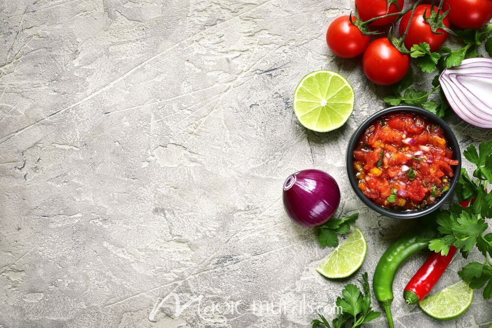 Salsa Ingredients 1583 Wallpaper Wall Mural