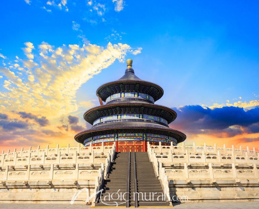 Temple of Heaven Beijing Pagoda Wallpaper Wall Mural