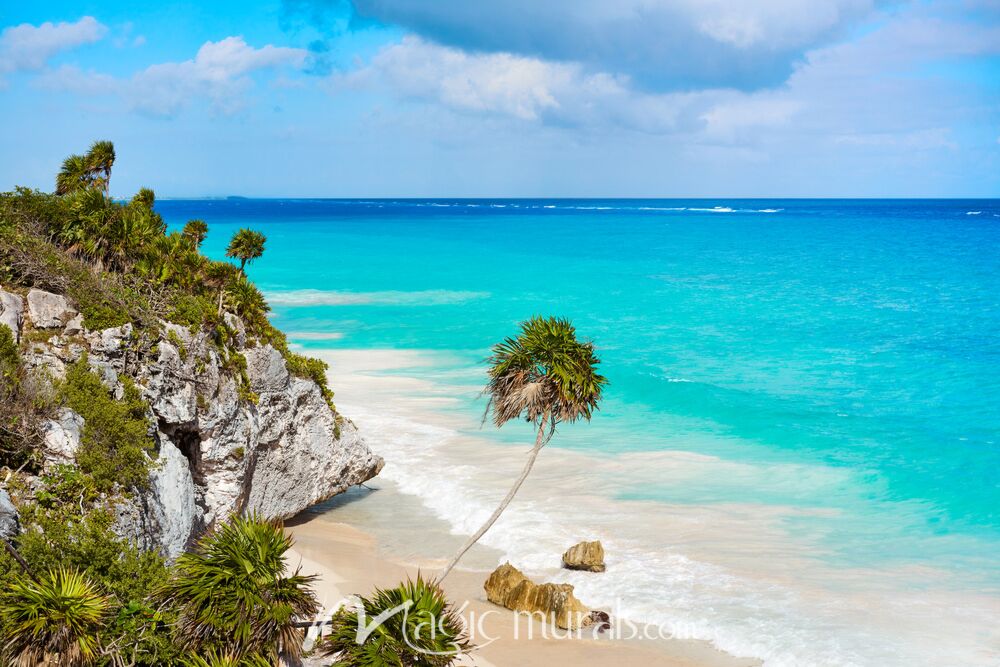 Tulum Beach 3589 Wallpaper Wall Mural