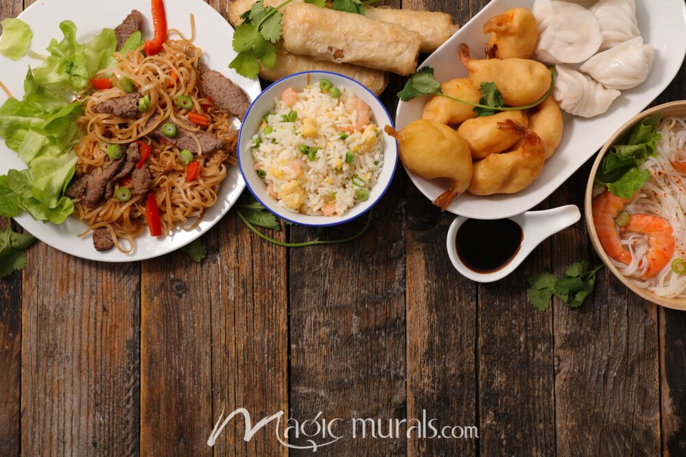 Chinese Food 9746 Wallpaper Wall Mural