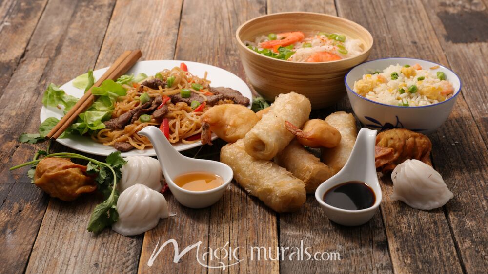 Chinese Food 9792 Wallpaper Wall Mural