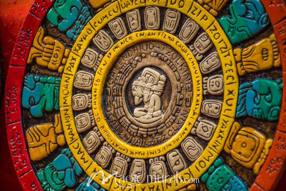 Mayan Calendar 3876 Wallpaper Wall Mural