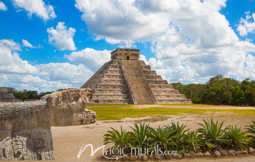 El Castillo Pyramid 4183 Wallpaper Wall Mural