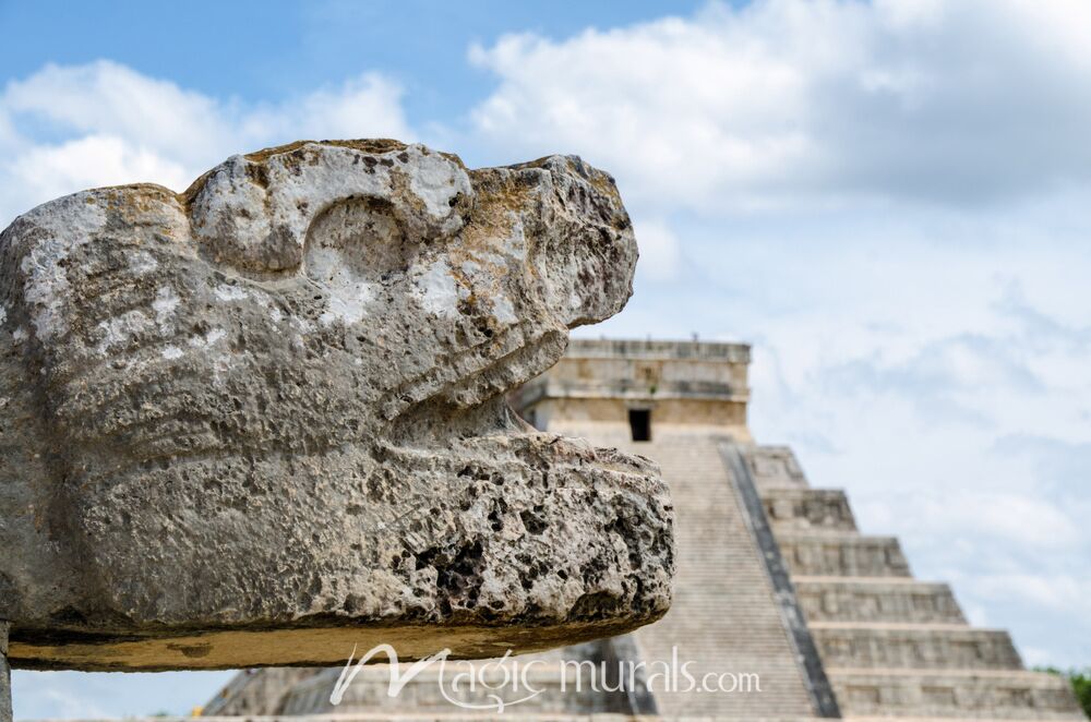 Kukulcan Feathered Serpent 0936 Wallpaper Wall Mural