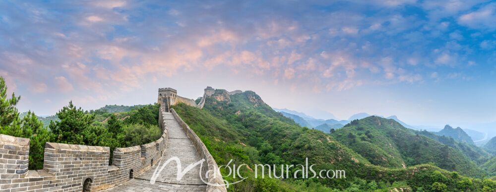 Great Wall of China Sunset 3365 Wallpaper Wall Mural