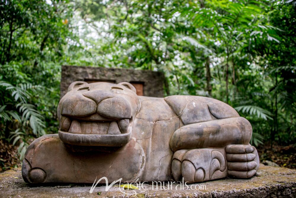 Olmec Jaguar 9392 Wallpaper Wall Mural