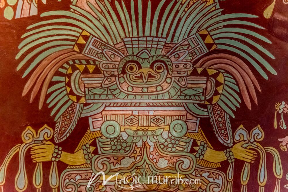 Aztec Temple Mural 9914 Wallpaper Wall Mural