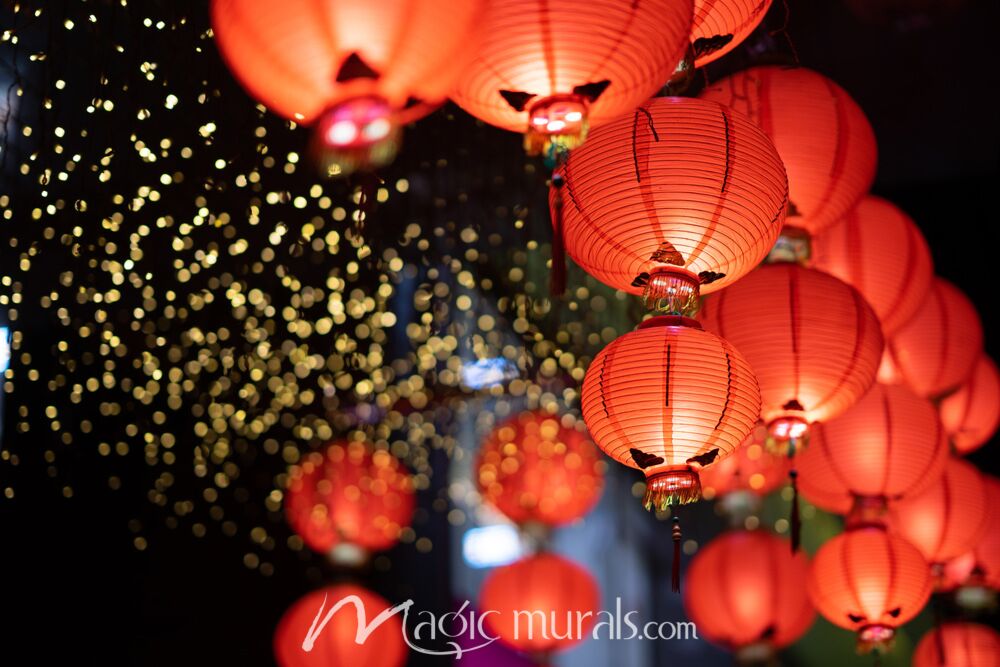 Chinese New Year Lanterns 3689 Wallpaper Wall Mural