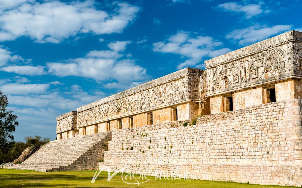 Uxmal Governors Palace 5730 Wallpaper Wall Mural