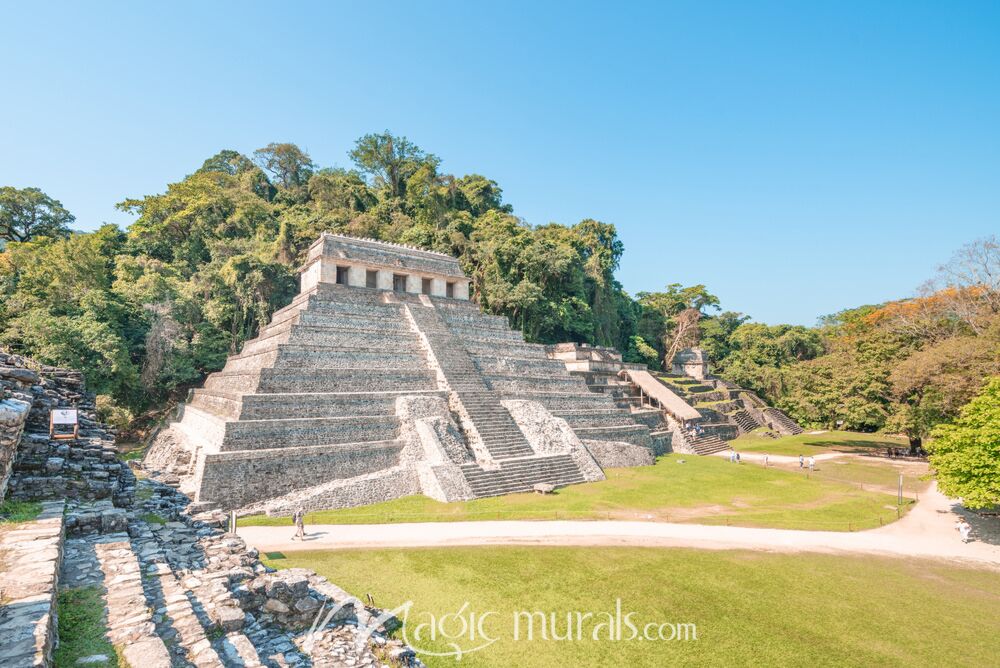 Palenque Pyramids 9891 Wallpaper Wall Mural