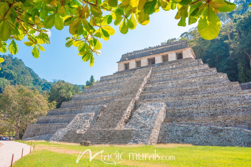 Palenque Pyramids 2422 Wallpaper Wall Mural