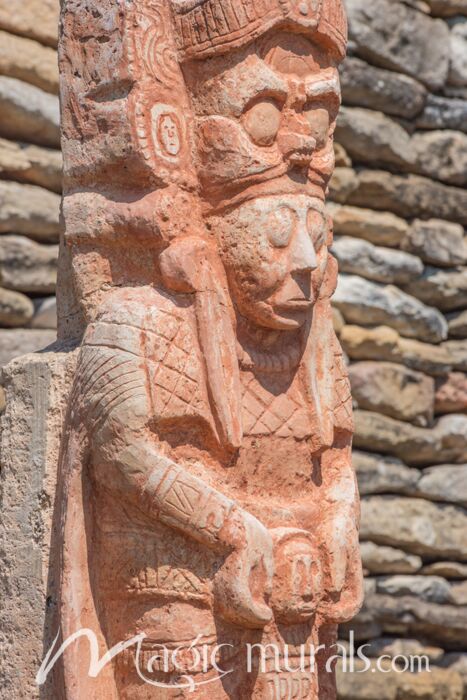 Mayan Religious Statue 4493 Wallpaper Wall Mural