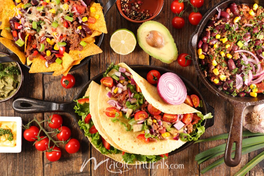 Mexican Feast 7316 Wallpaper Wall Mural