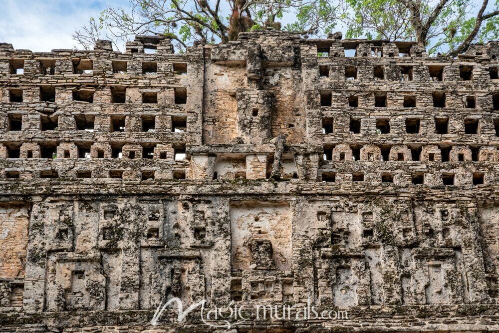 Yaxchilan Temple Ruins 2674 Wallpaper Wall Mural