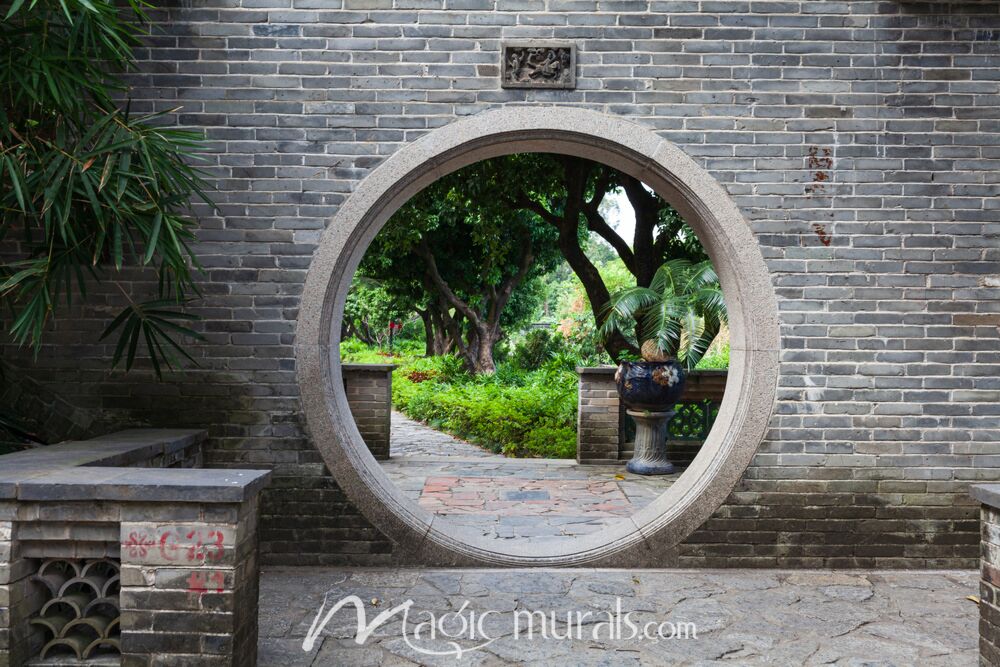 Chinese Garden 8418 Wallpaper Wall Mural