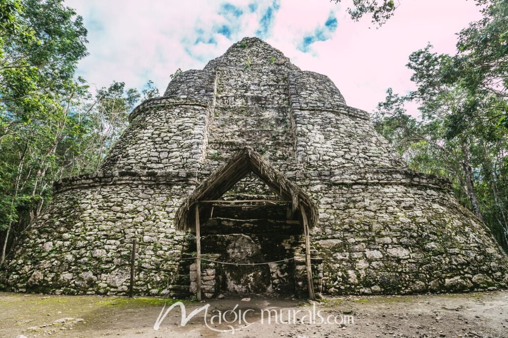 Mayan Ruins at Coba 5201 Wallpaper Wall Mural