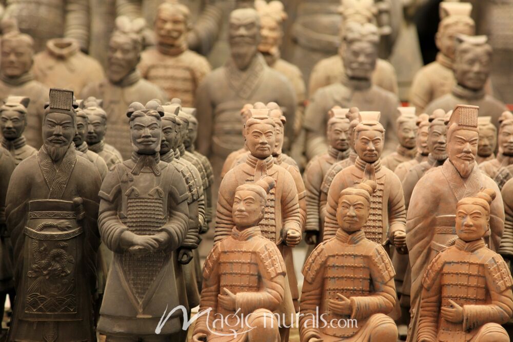 Chinese Terracotta Warriors 2301 Wallpaper Wall Mural