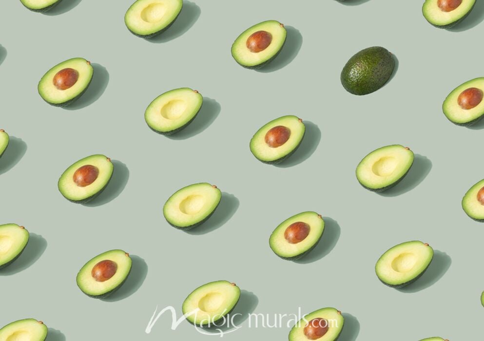 Avocado Pattern Wallpaper 8565 Wallpaper Wall Mural