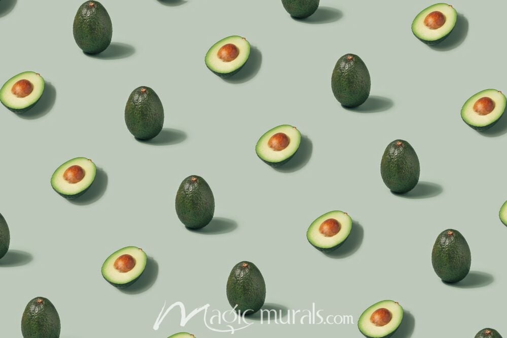 Avocado Pattern Wallpaper 5173 Wallpaper Wall Mural