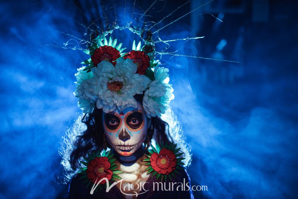 Dia de los Muertos Model 4277 Wallpaper Wall Mural