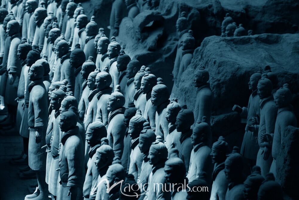 Chinese Terracotta Warriors 5719 Wallpaper Wall Mural