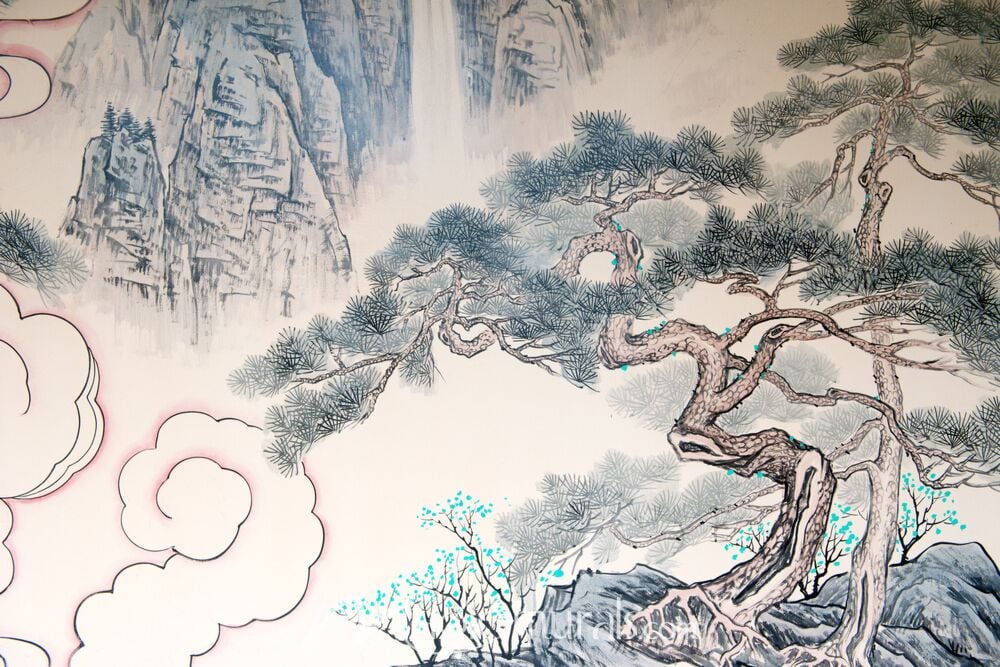 Chinese Landscape Ink Wash Painting 4791 Wallpaper Wall Mural