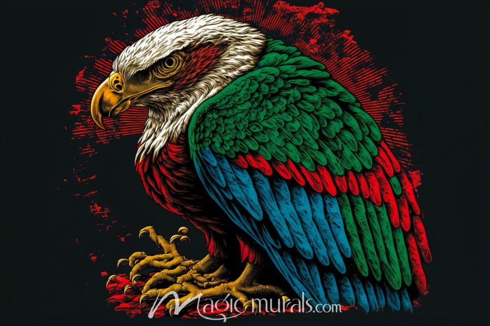 Mexican Eagle 6185 Wallpaper Wall Mural