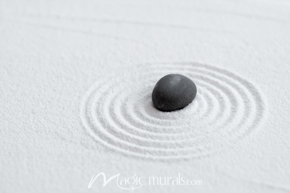 Zen Garden with Stone 5228 Wallpaper Wall Mural