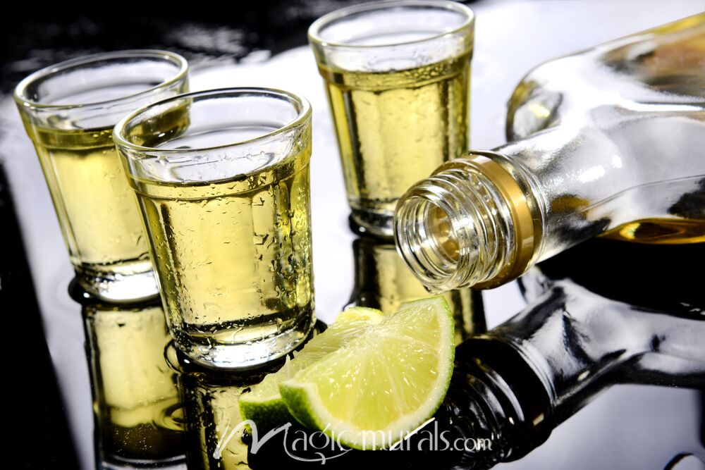 Tequila Shots 4558 Wallpaper Wall Mural