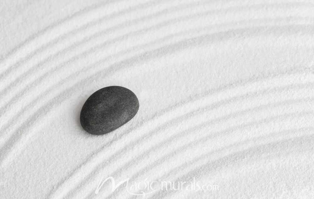 Zen Garden with Stone 4309 Wallpaper Wall Mural