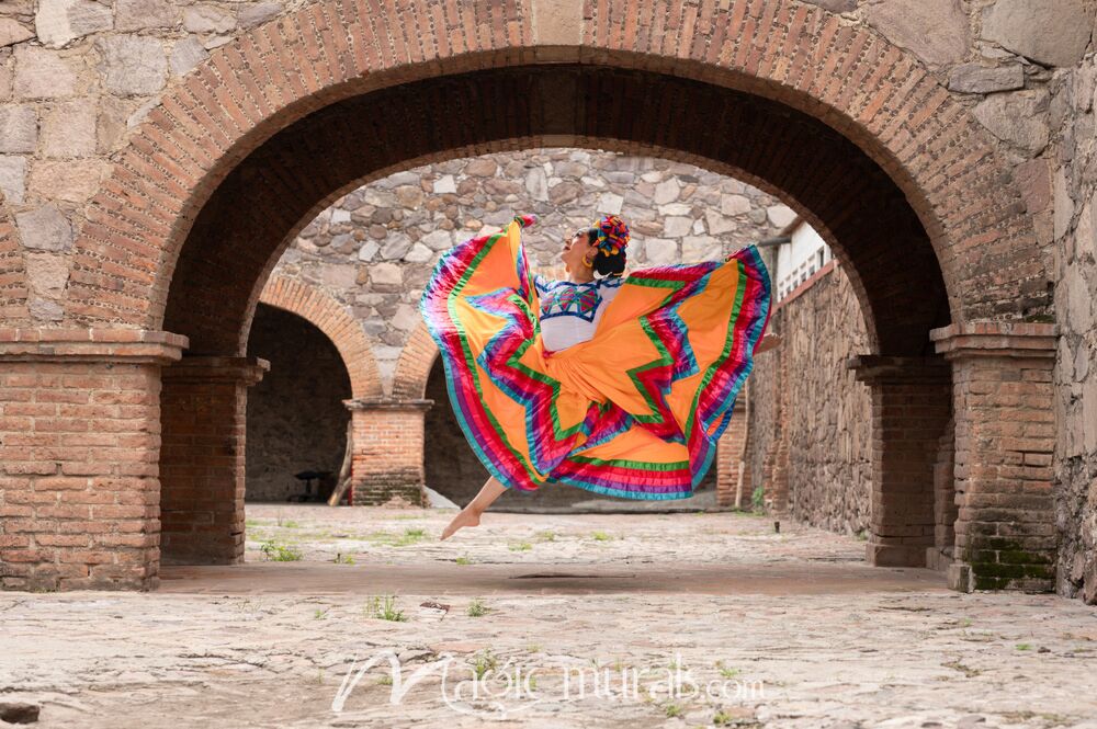 Mexican Folk Dancer 9173 Wallpaper Wall Mural