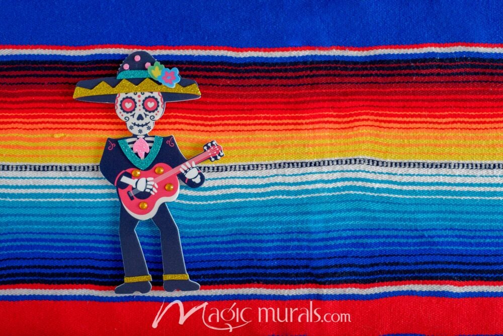 Catrina on Blanket 6464 Wallpaper Wall Mural