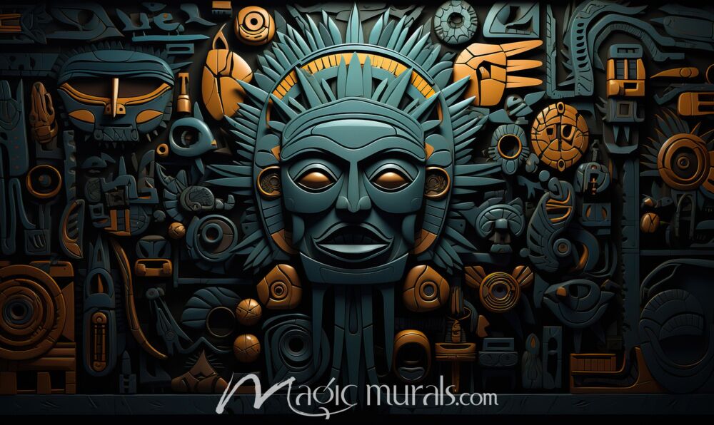 Mesoamerican Graphic 4533 Wallpaper Wall Mural