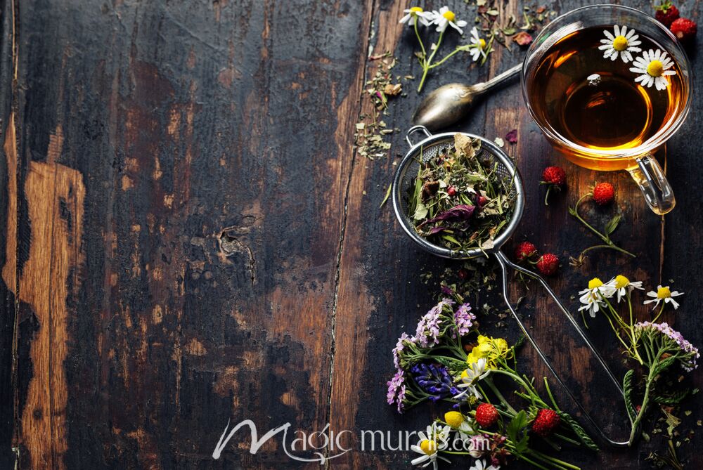 Herbal Tea 2607 Wallpaper Wall Mural